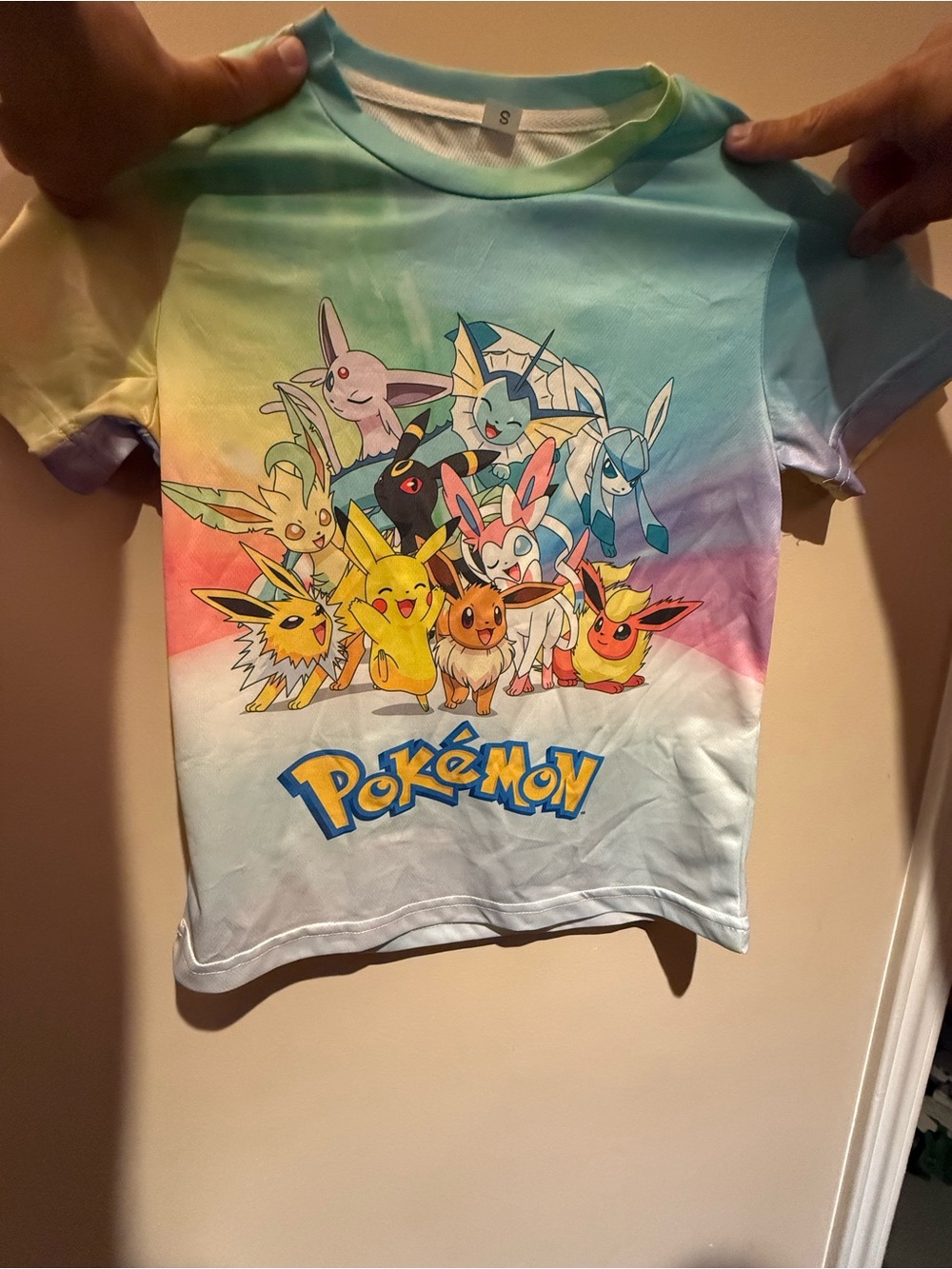 Kids Pokémon top size small pikachu T-shirt